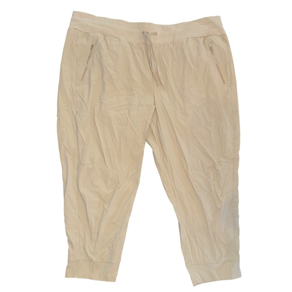 NWOT Trekkie North Jogger in Tan Zippered Pockets Hiking Outdoor Long Pants New - Picture 10 of 10